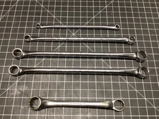 Snap On 15° Offset High Performance Box Wrench Set Plus One Bonus Wrench