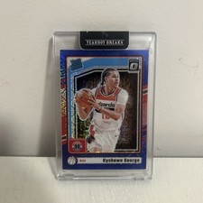 2024-25 donruss optic Kyshawn George Choice Blue /24 Rated Rookie
