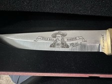 Faulkner Collector Edition Stainless Bowie Knife Wild Bill Hickock NIB