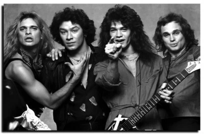 Van Halen Poster 24x36 Inch Photo Rare Print Wall Art Print VH01