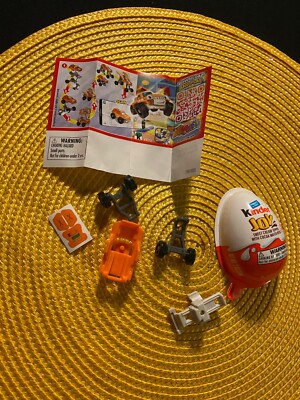 Kinder Joy Orange Monster Truck