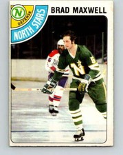 1978-79 O-Pee-Chee #83 Brad Maxwell  RC Rookie Minnesota V22028