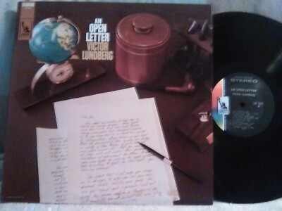 VICTOR LUNDBERG - AN OPEN LETTER,1967 LOST IN TIME SPOKEN WORD S/T M- ORIG
