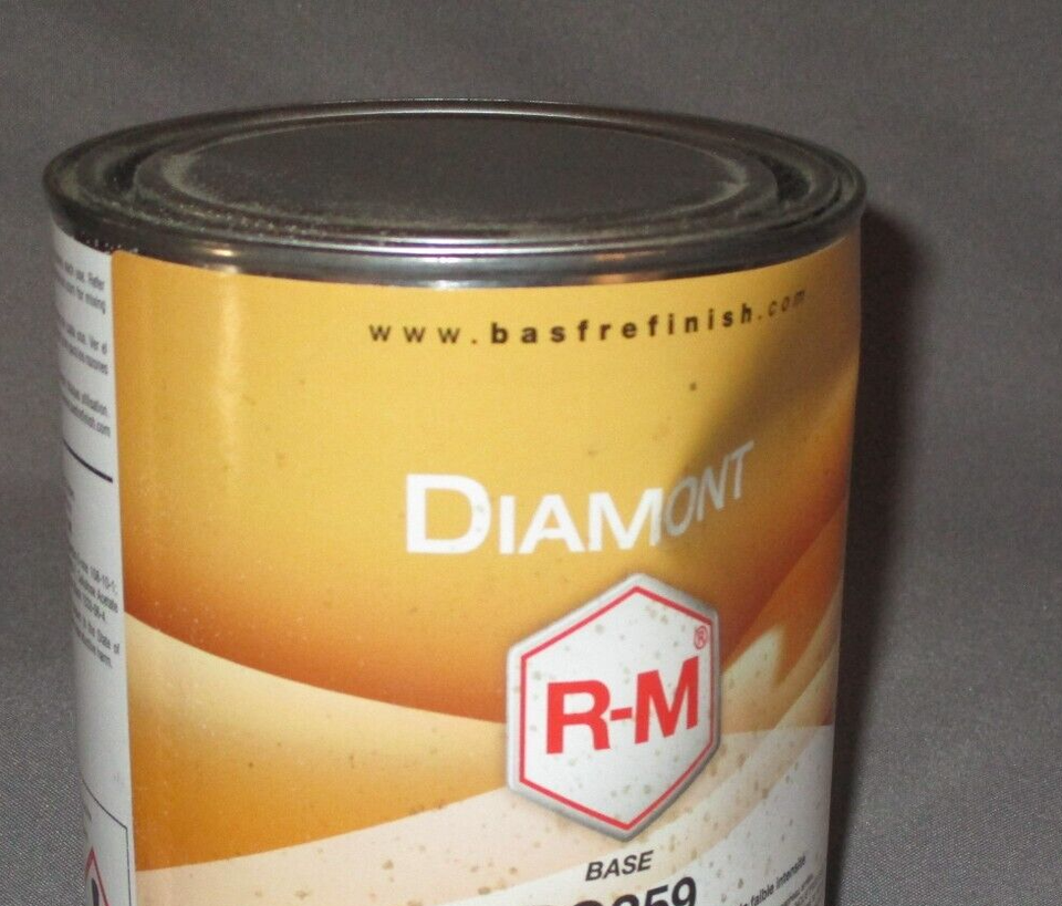 Diamont RM BASF BC259 Base Automotive Paint Low Strength Black NOS eBay