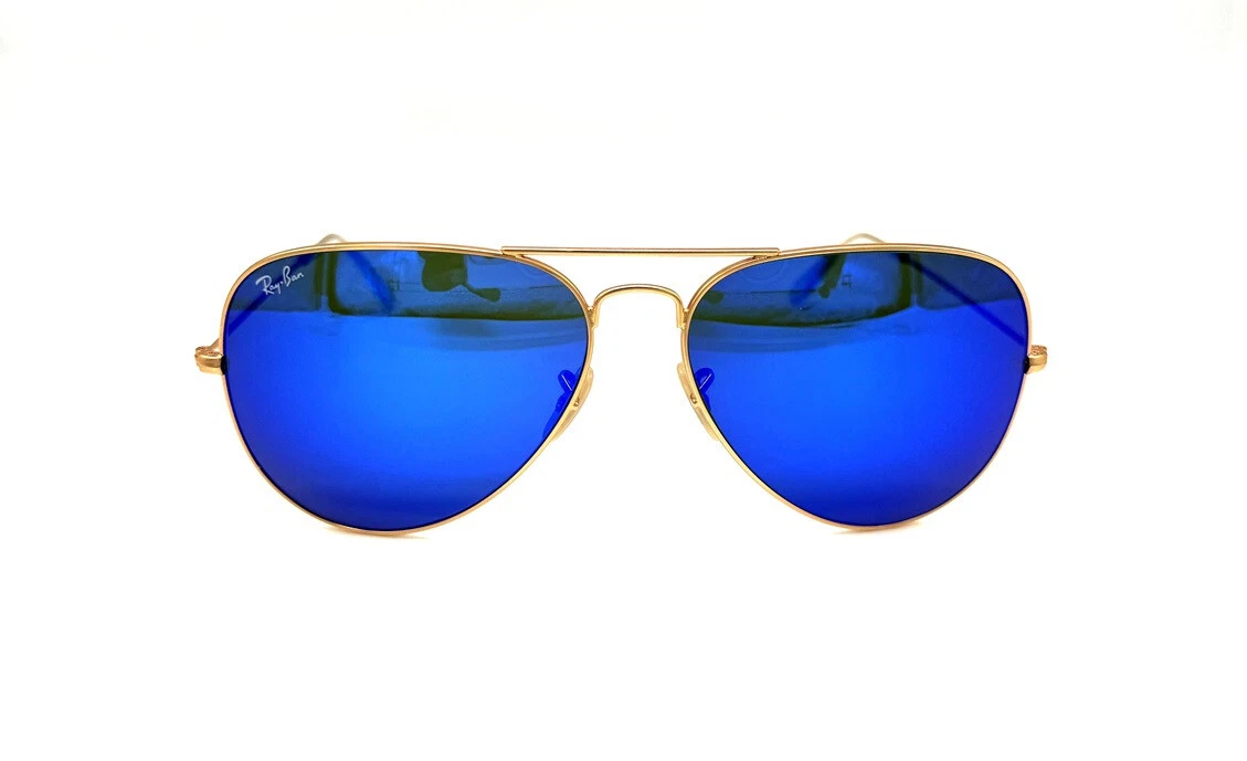 Ray-Ban Blue Gold Sunglasses for Men for sale | eBay