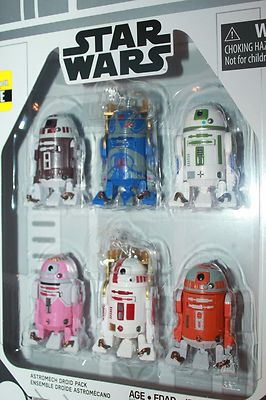 ASTROMECH DROID SET STAR WARS R7-F5 QT-KT R7-D4 R2-C2 R2-A5 JABBAS