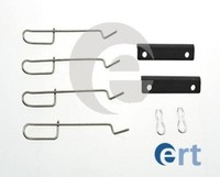 Ert ZubehöRsatz Scheibenbremsbelag Hinten FüR Peugeot 206 Cc 106 Ii Renault