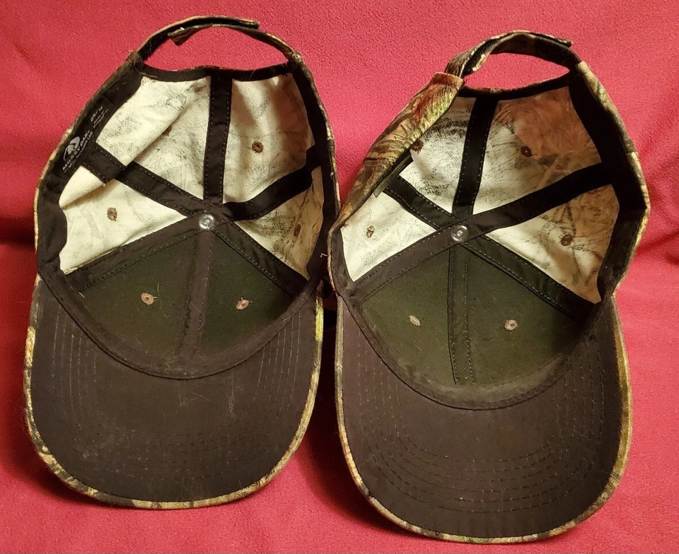 Mossy Oak Licenced Forest Camouflage 6 Panel Cap, Black under Brim Adjustable - Image 4 of 4