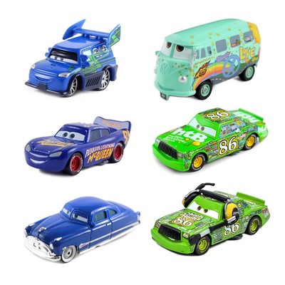 Disney Pixar Cars 3 Jackson Storm Ramirez Toy Car McQueen 1:55 Die-cast Metal...