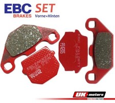 EBC Bremsbel&auml;ge SET Vorne + Hinten f&uuml;r Kawasaki KXF 250 A1/A2 Tecate 4 87-88