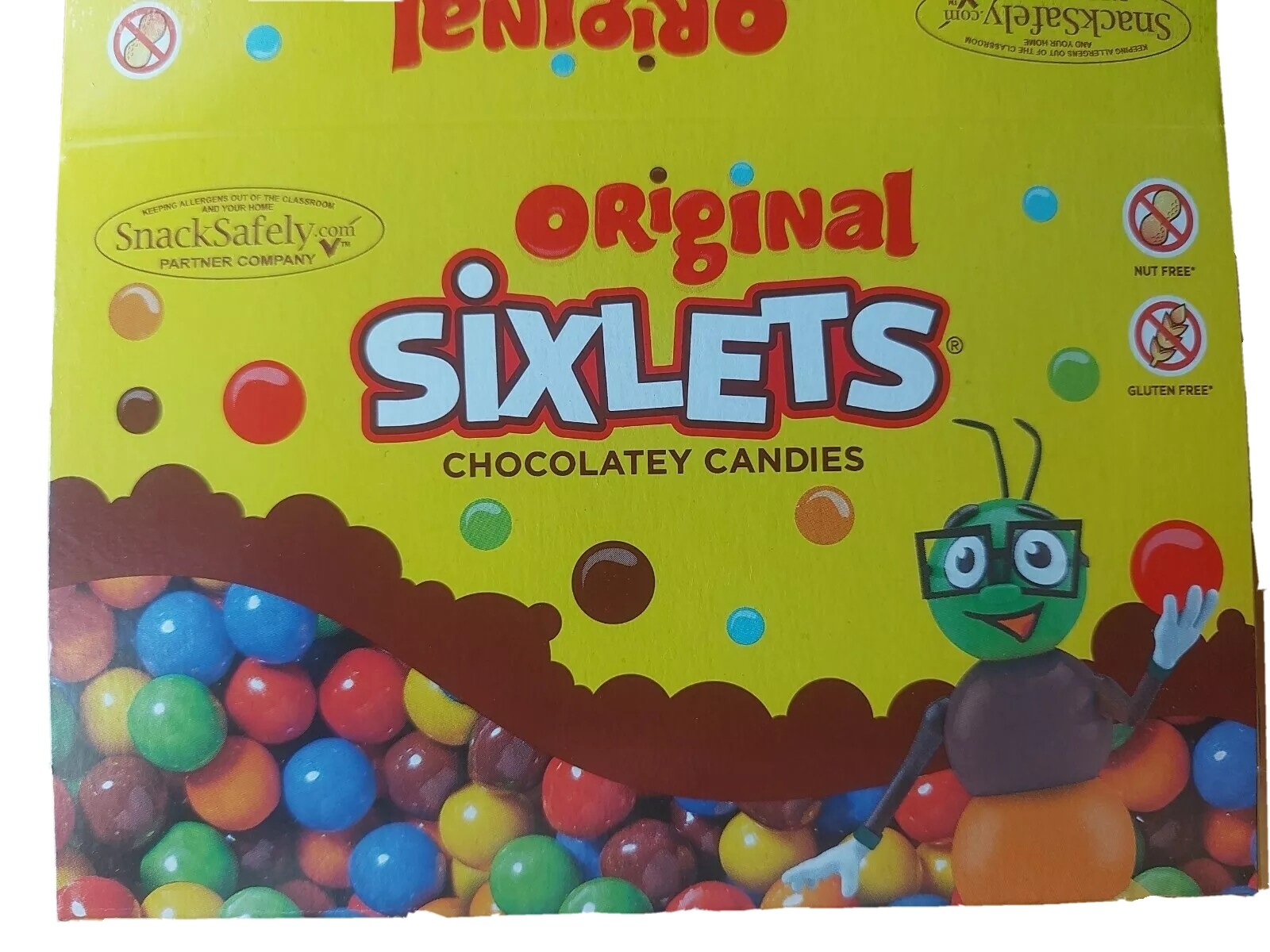 2 Pks 144TUBES) Sixlets Mini Tubes Candy Multicolor Coated Original