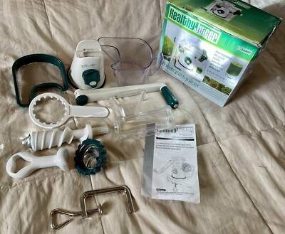 Lexen Wheatgrass Cold Press Healthy Juicer with Box and Manual