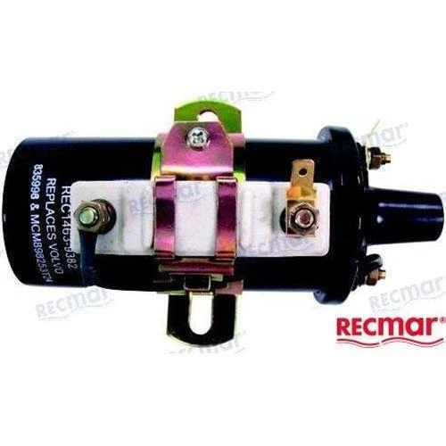 Recmar Mercruiser Crusader Ignition Coil with Resistor #REC1463-9382 - Image 2 of 2