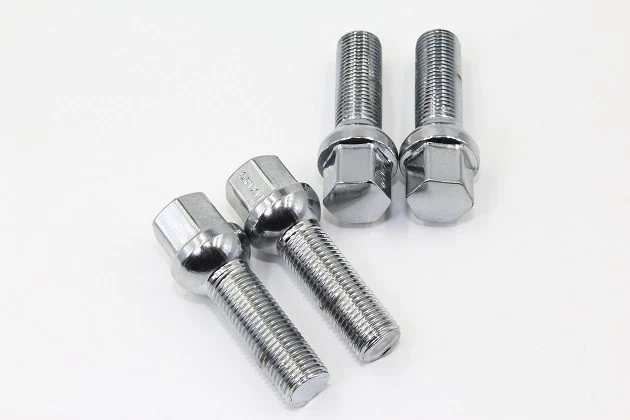 20 хромированных зажимных болтов 14x1,5 28 мм для шарикового сиденья Volkswagen CC EOS Jetta Passat GTi  - Изображение 3 из 3