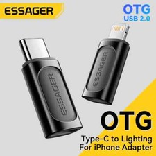 Essager IOS To Type C OTG Adapter USB Type C To Iphone PD 20W Fast Charging