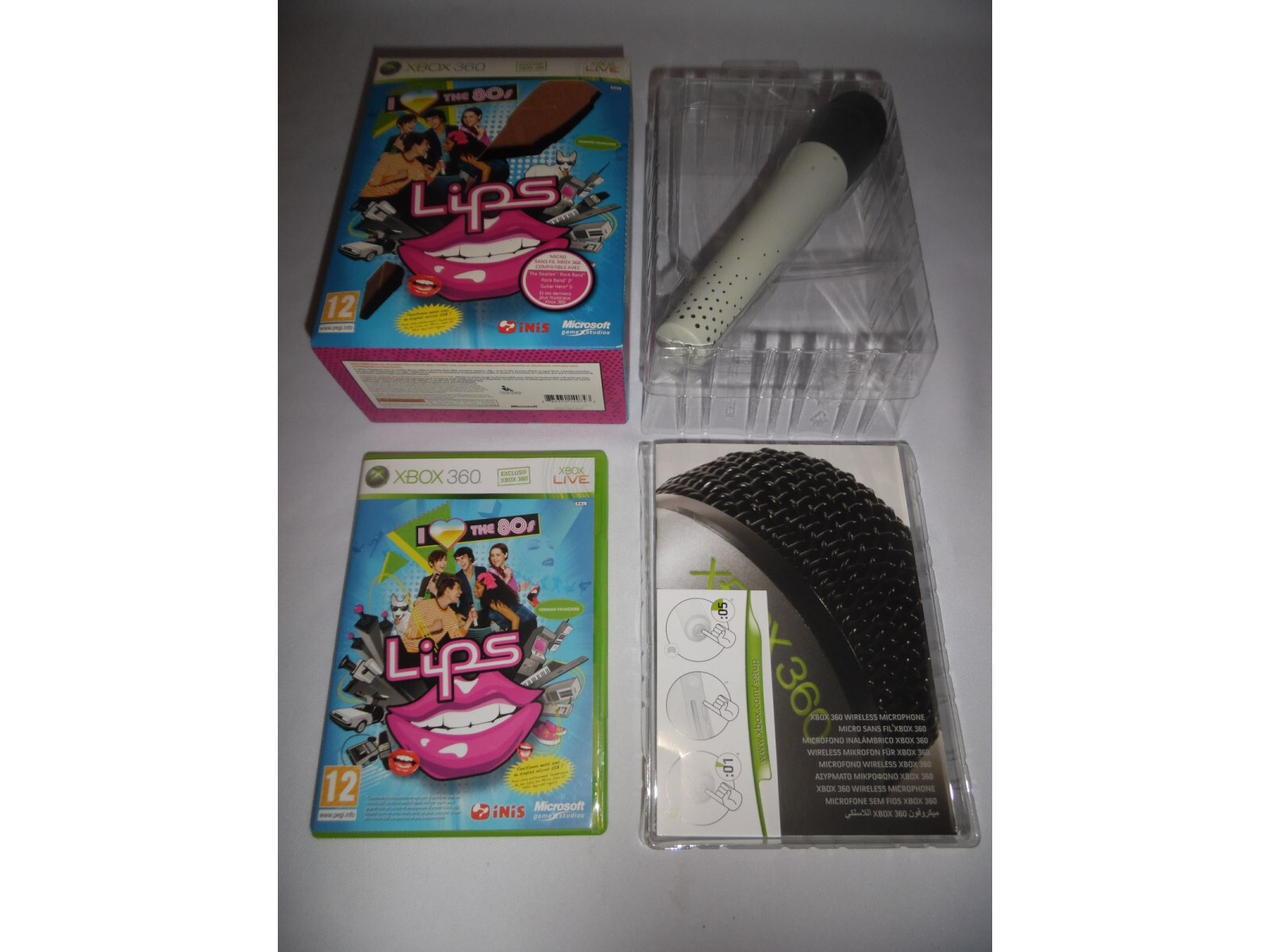Jeu Xbox 360 - Lips I Love the 80s