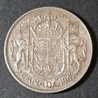 1943 WD - DIE CRACKS many - Canada 50 fifty cents - LOW COMBINED SHIP - C50-273
