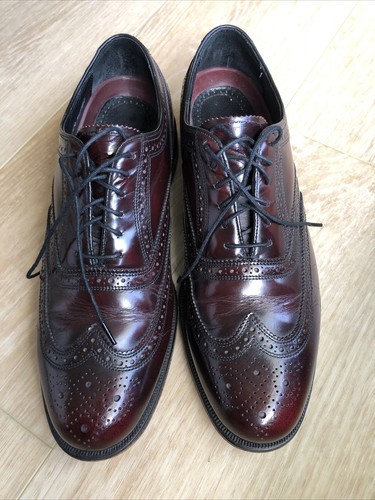 Florsheim Wingtip Oxford Brown Burgundy 