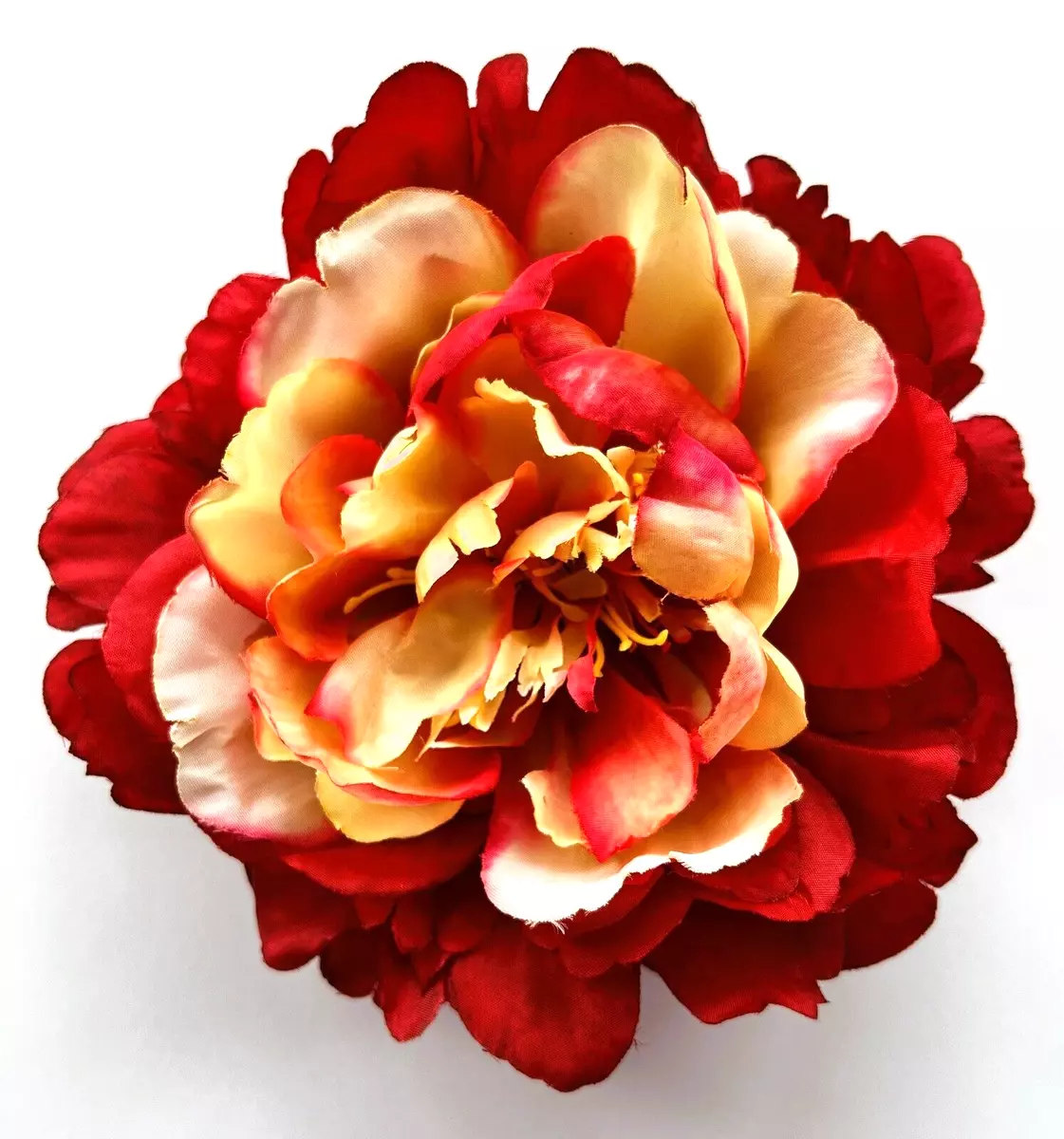 Artificial flower brooch deals