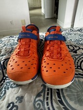 Stride Rite Made 2 Play Phibian Sneaker Sandal Water Shoes Orange/blue Size 12