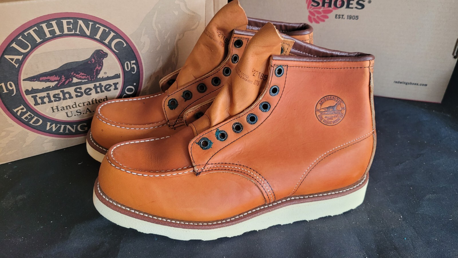 Ultra Rare - Red Wing 875 "Irish Setter" - 6" Moc-Toe - US Men's 9EE(Wide) image 10