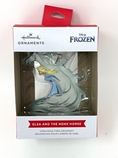 Hallmark Disney Ornament Frozen ELSA AND THE NOKK HORSE NIB