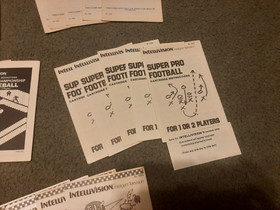 Intellivision INTV manuals - NEW, unused - late releases - Your choice(s)!