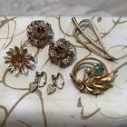 Vintage Sarah Coventry Designer Costume Jewelry Lot of 7 pieces - Fast Ship