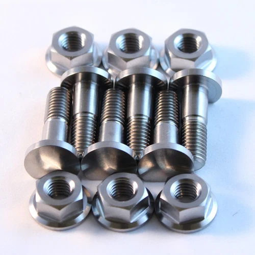 VFR400 TITANIUM sprocket bolts Light, strong, corrosion proof. RVF400