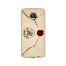 OFFICIAL HARRY POTTER HOGWARTS LETTER ENVELOPE SOFT GEL CASE FOR MOTOROLA PHONES