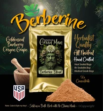 Berberine - Goldenseal Barberry Oregon Grape -Super Blend of herbs - USA