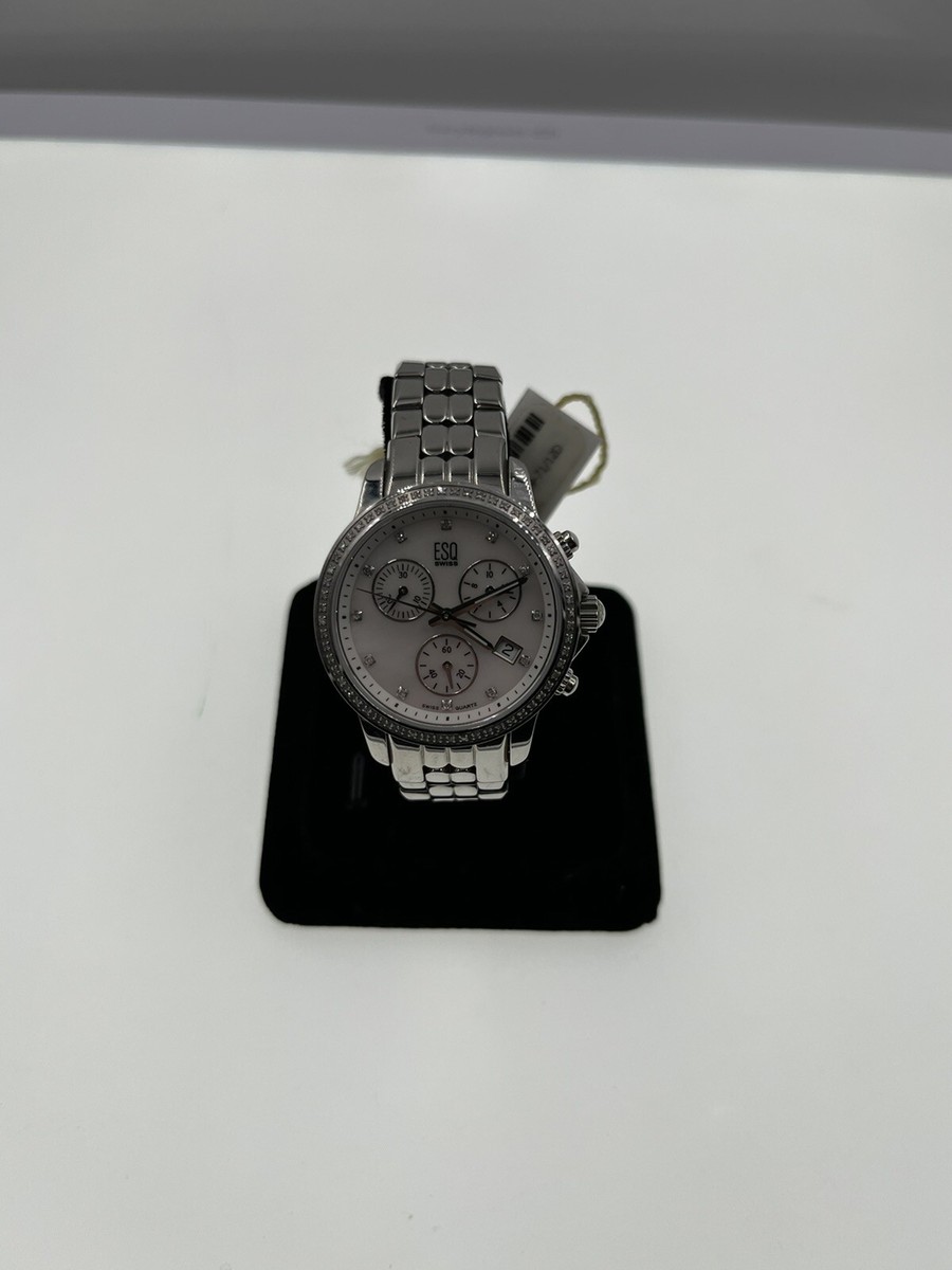 Authentic Ladies ESQ Swiss Stainless Luxe Diamond  display picture 2