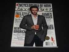 2010 SEPTEMBER ESQUIRE MAGAZINE - JAMES FRANCO COVER - L 12544