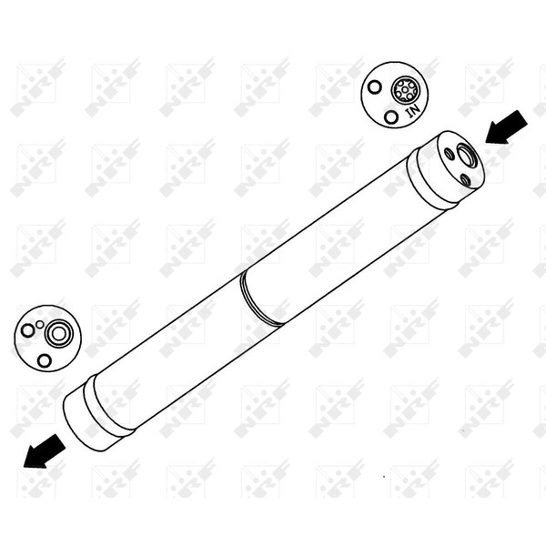 Trockner Klimaanlage Aluminium FüR VW Polo 6N2 6N1 Lupo 6X1 6E1 6KV5 6H-image