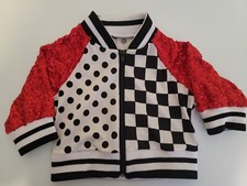 Weissman Girls Jacket W/ Sequins For Costume  Dance Size 6/6X