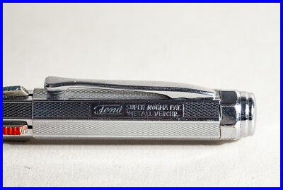 1960s 4 COLOR 1.18mm PENCIL Design FEND SUPER NORMA Metal Chrome