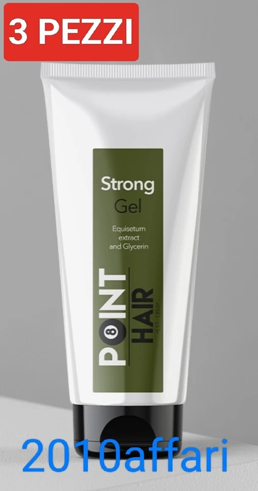 Point Hair strong Gel 200 ml Farmagan - 3 Pezzi