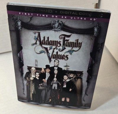 Addams Family Values [4K] Slipcover--NEW (Sealed)-Box Shipping with Tracking