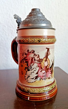 Mettlach Krug  Bierkrug  2177/960 Heinrich Schlitt stein 1/4L sehr guter Zustand