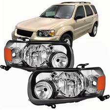 Gruppo fari 2 pezzi per Ford Escape XLS Limited XLT 2005 2006 2007 Facto...