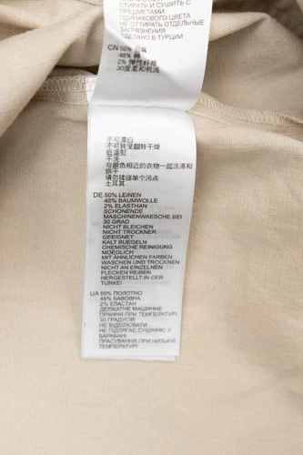 Reiss Kimchi Men's Beige Linen & Cotton Twin Pocket Jacket Size M image 16