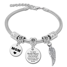 Memorial Gifts for Loss of Mom Memorial Bracelets for Women Sympathy Gifts Mothe