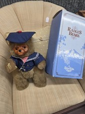 RAIKES BEARS 5455 CHRISTOPHER PLUSHIE BEAR WITH COA AND BOX