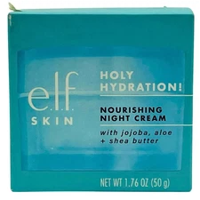 e.l.f. Skin Holy Hydration Nourishing Night Cream 1.76 oz New