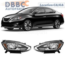 Faro halógeno sin bombilla para Nissan Sentra 2016-2019 conductor pasajero