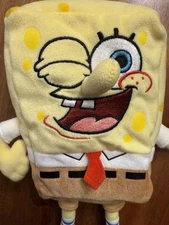 Original ty Beanie Baby - SPONGEBOB THUMBS UP New w/Tag - Viacom International