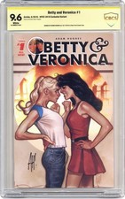 Betty and Veronica #1 Hughes NYCC CBCS 9.6 Witnessed Sig Adam Hughes 2016