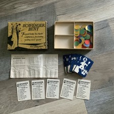 1933 Scavenger Hunt Game by Milton Bradley