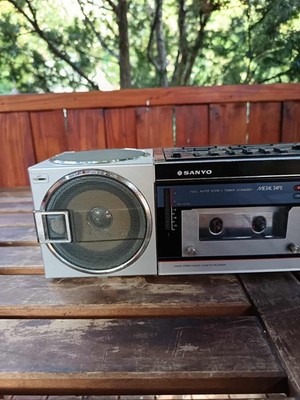 Sanyo M 7740 vintage Japanese boombox | eBay