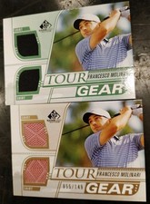 FRANCESCO MOLINARI 2021 Upper Deck SP G U Tour Gear Dual Shirt Relics, 55/149